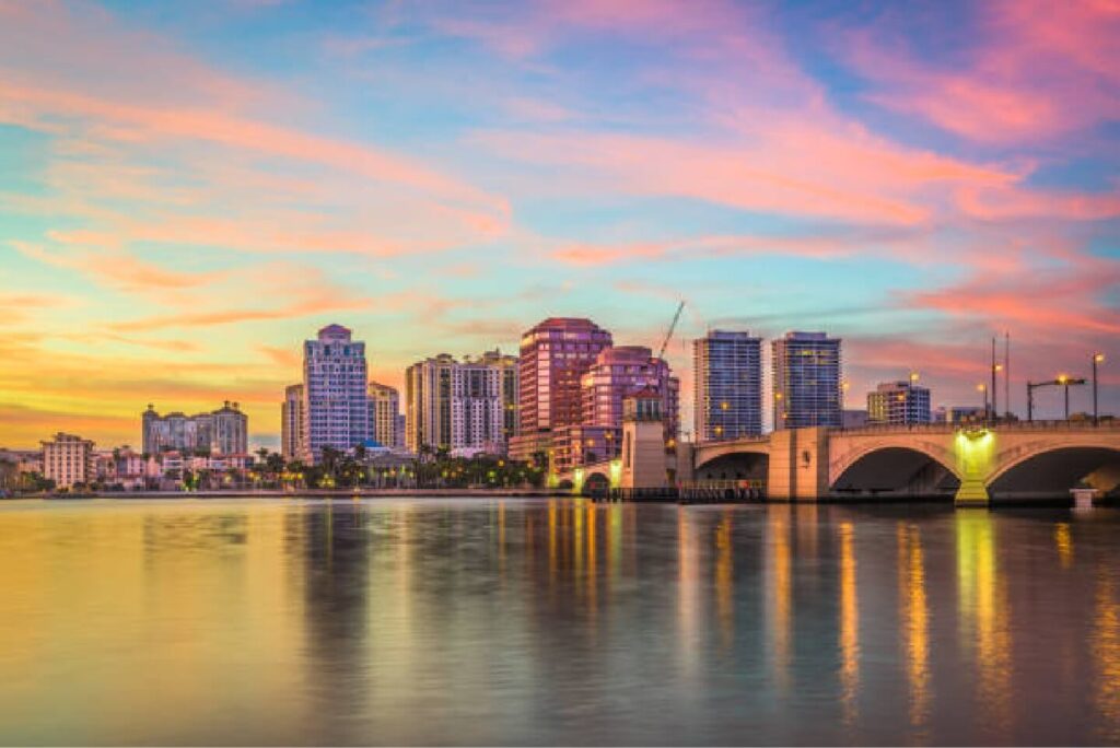 Palm Beach skyline